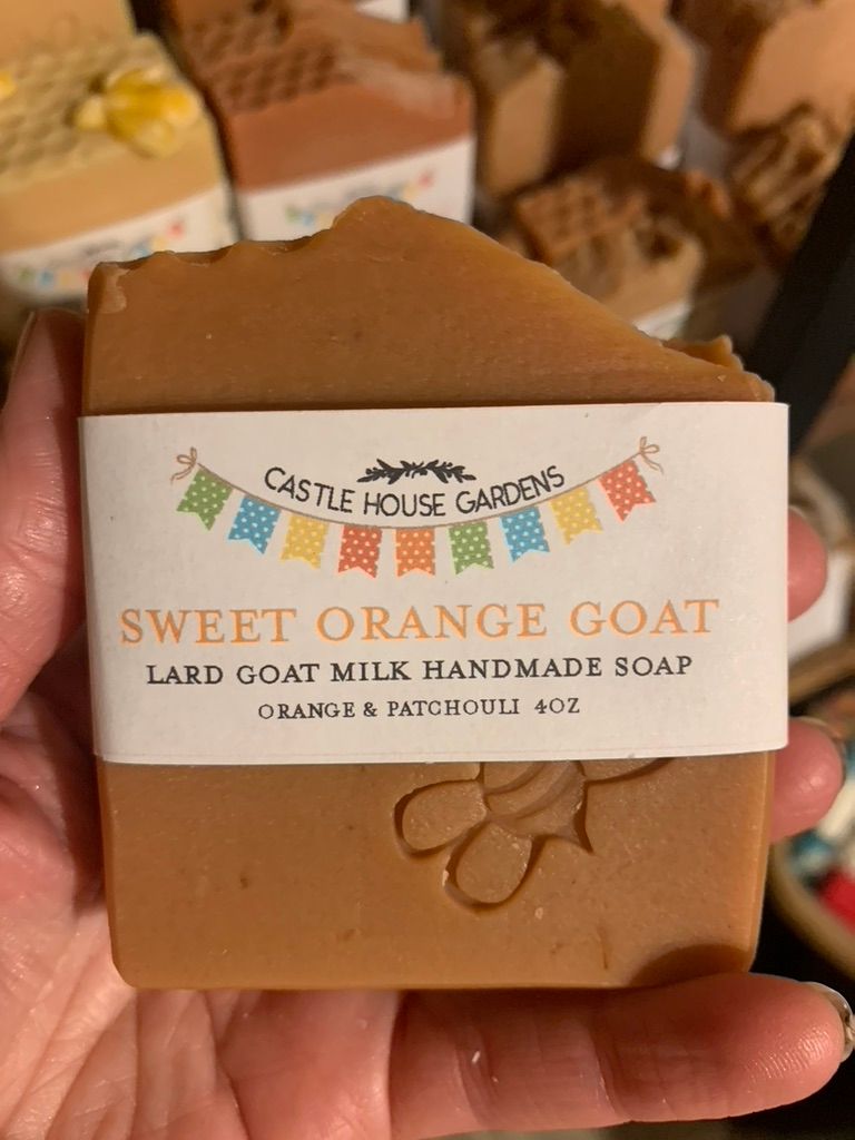 Orange & Honey Goat Milk Soap