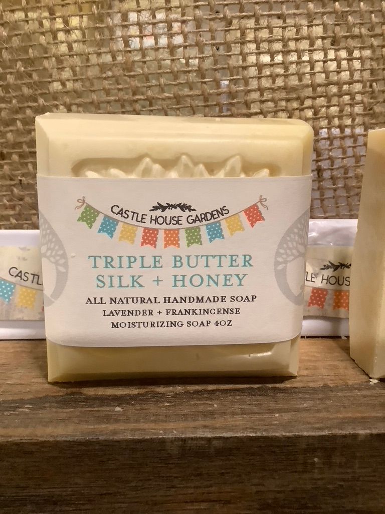 Triple Butter Silk & Honey Soap
