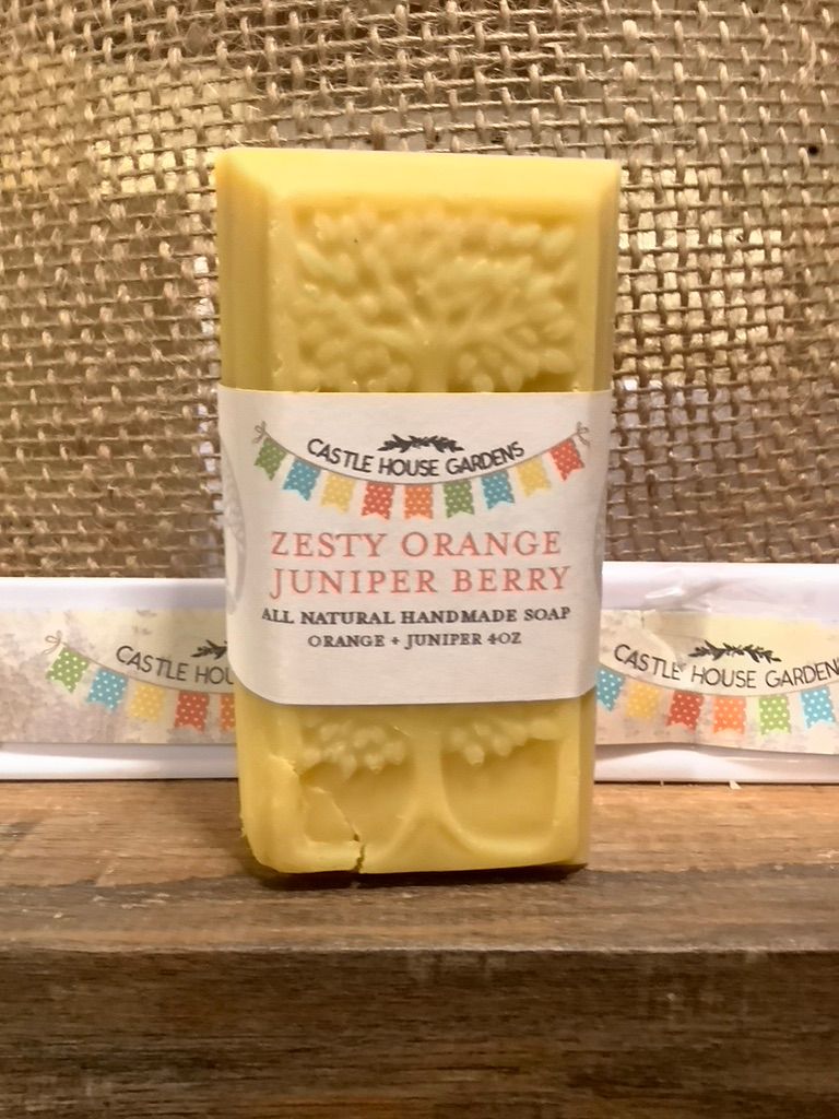 Zesty Orange Juniper Berry Soap