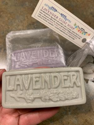 Lavender Goat Milk Guest Sized