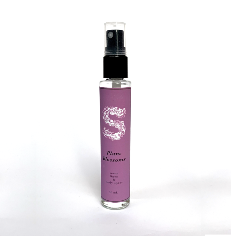 S - PLUM BLOSSOMS Room and Linen Spray