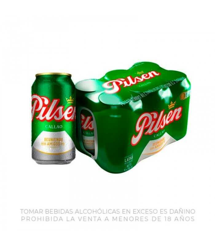 Cerveza pilsen lata