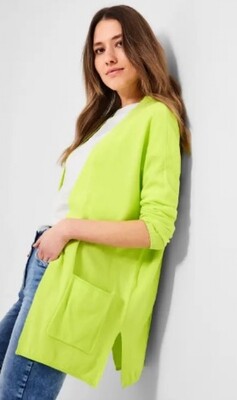 Cecil Long Structured Open Cardigan