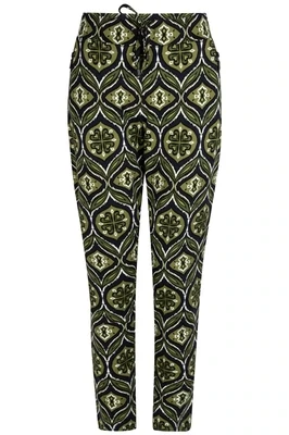 ZOSO Printed sporty pant olive 234Kate