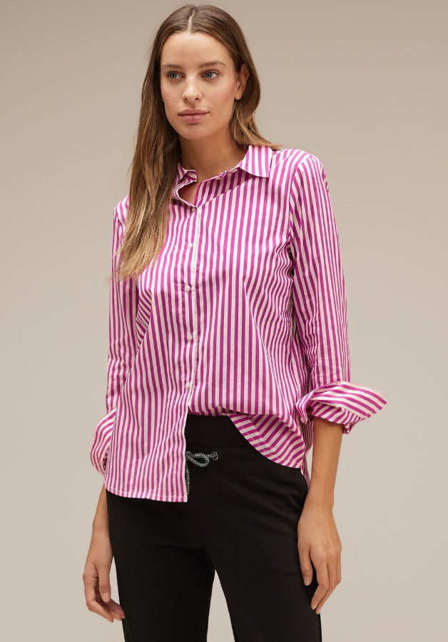Street One QR Striped office blouse 25463 A344380