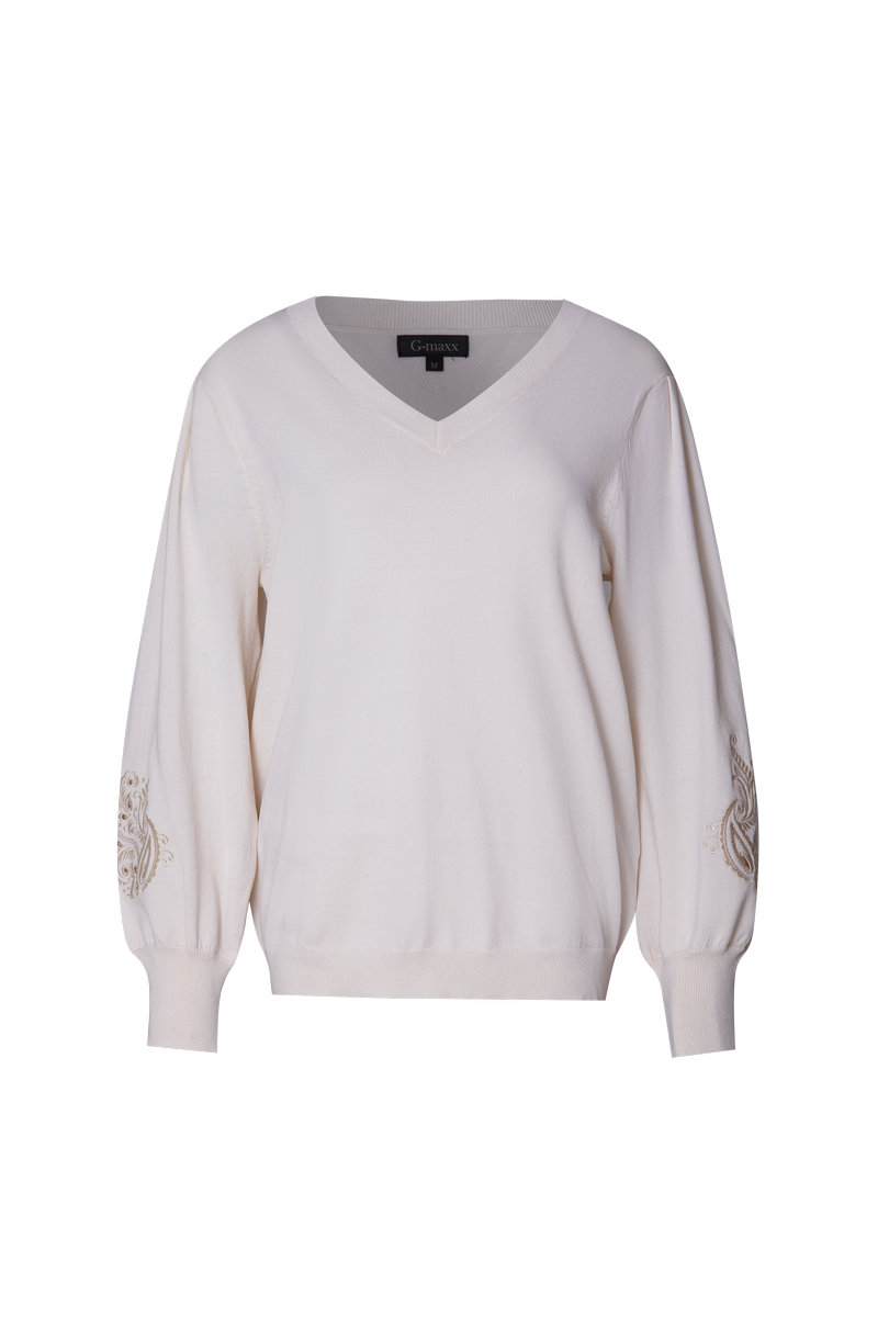 G-maxx Sweater Off White Briana