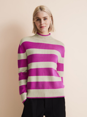 Street One LTD QR striped sweater 25462 A302633