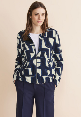 Street One printed structure jacket w. 31238 A321034