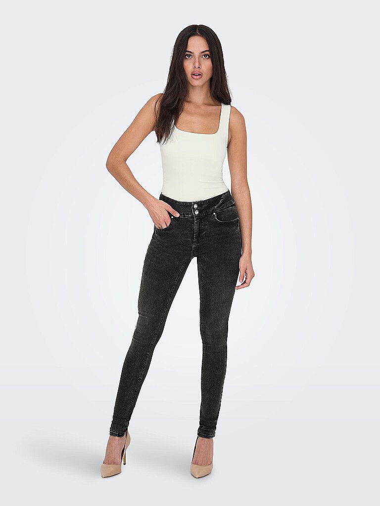 Only ONLEA S/L 2-WAYS FIT TOP JRS NOOS Cloud Dancer 15278090