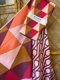 BUVANHA Travel Towel Old Pink/Aubergine Marrakech 02