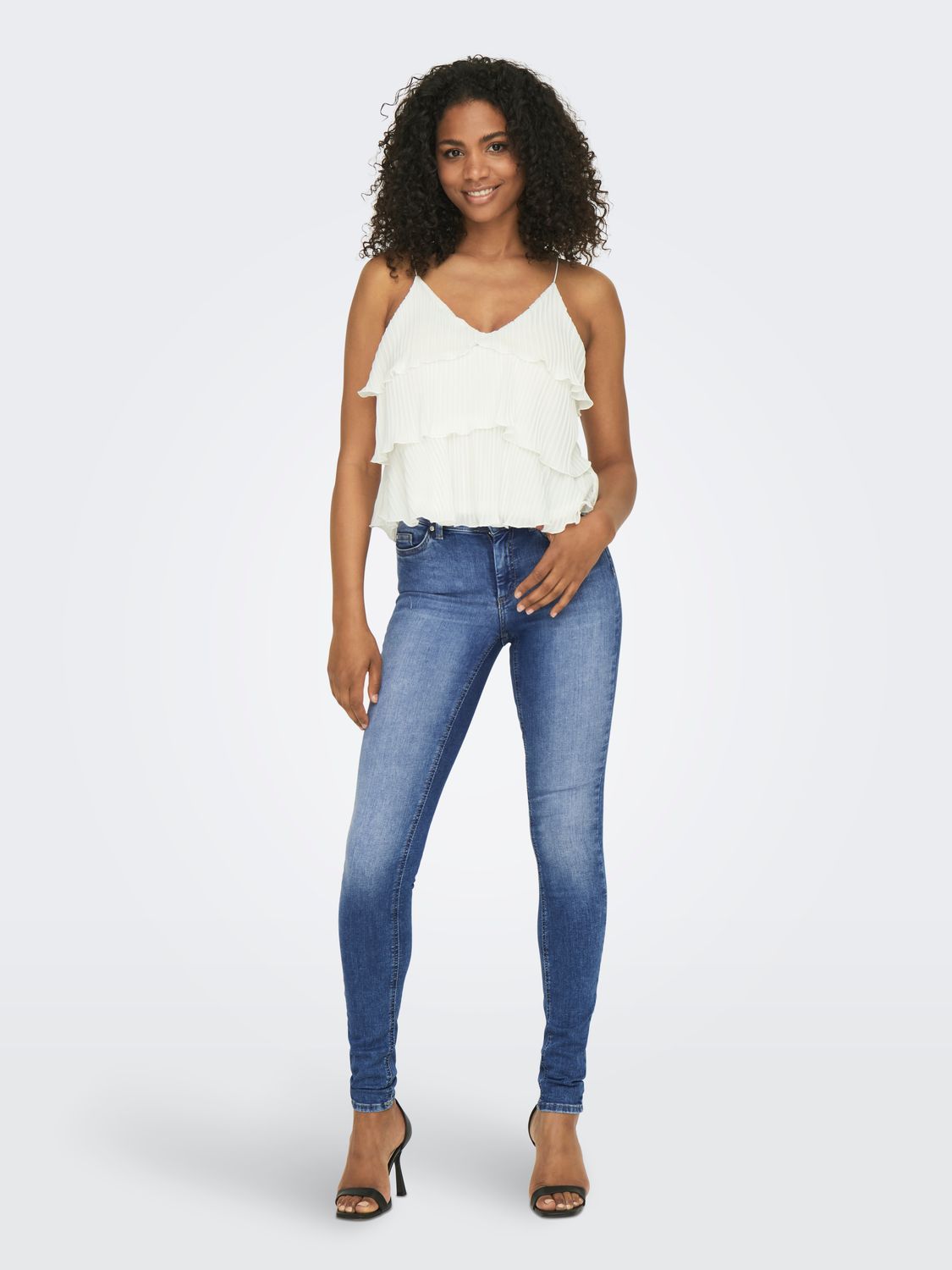 Only ONLBLUSH MID SKINNY REA12187 NOOS Medium Blue Denim 15225794