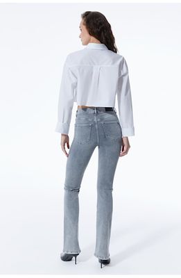 Cup Of Joe Denim ultra high waist flare Grey VT Matilda