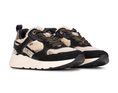 Poelman Sneaker black/beige C1313708APSH