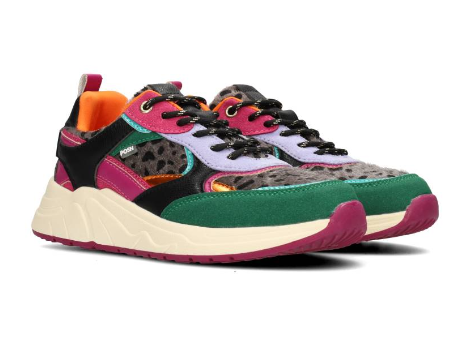 Poelman Sneaker Golf green/Magenta/black C1933321APSH1