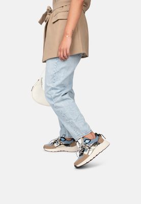Poelman Sneaker denim combination C18582X20PSH4