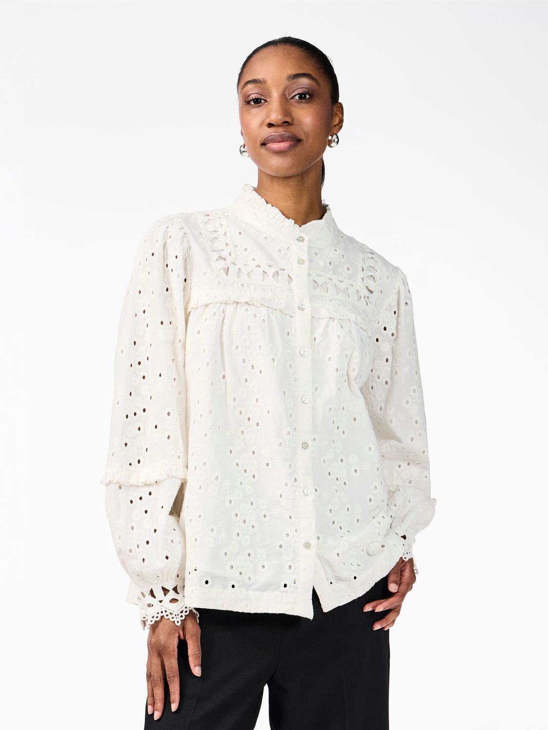 yas YASGUNVA LS SHIRT S. Star White 26034842