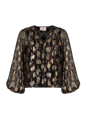 Freebird Blouse Multi Paisley Beandra