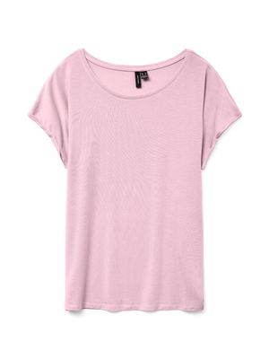 Vero Moda VMAVA PLAIN SS TOP GA JRS NOOS Pink-A-Boo 10284468