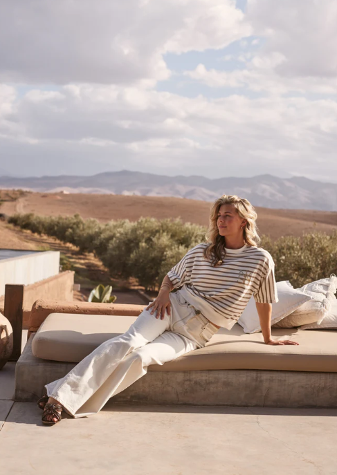 Nukus Lotte Pullover Stripe  NKS03007