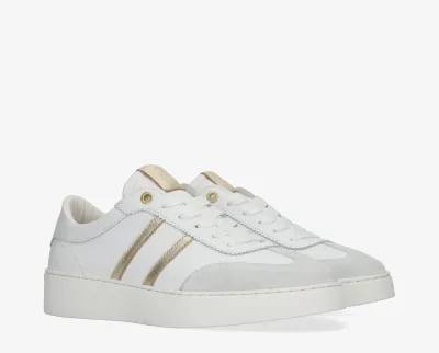 Tango sneaker white/gold Nynke 1-a