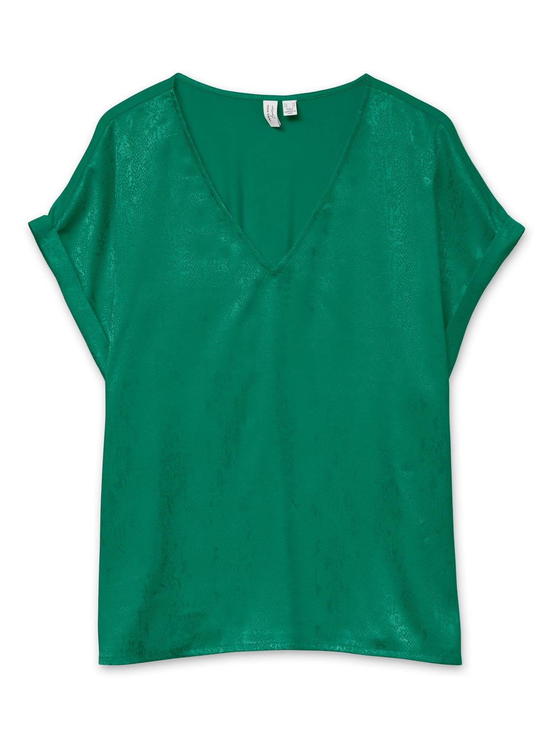 Vero Moda VMBALIA S/S V-NECK T-SHIRT WVN BTQ : Bosphorus 10320751