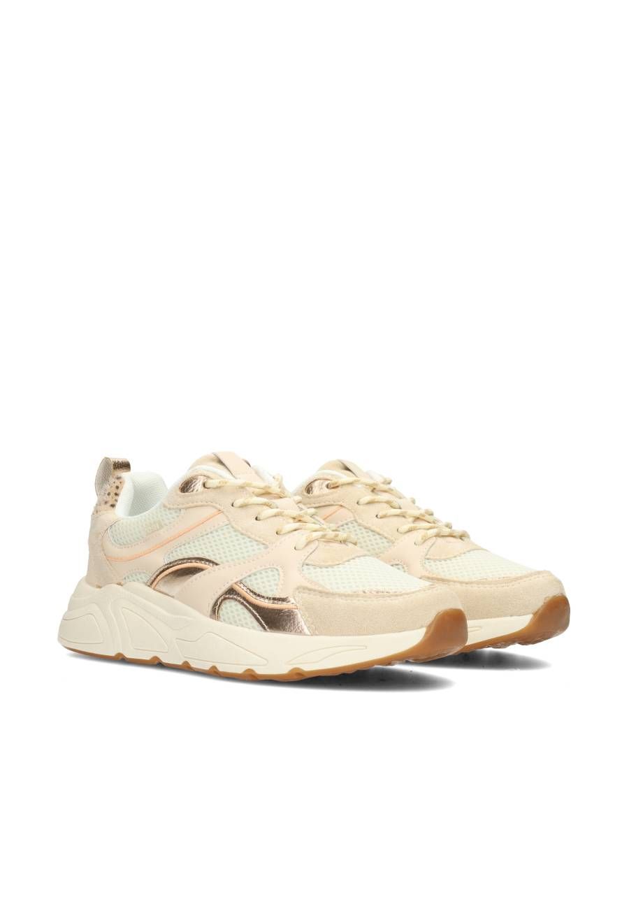 Poelman sneaker beige/rose gold C18582X29PSH3