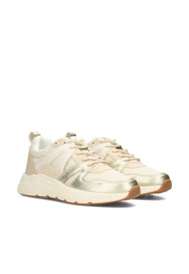 Poelman Sneaker Gold with beige C18582X9PSH40