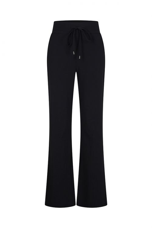 Mi Piace broek straight BLACK MP202136