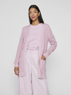 Vila VIDALO L/S KNIT CARDIGAN- NOOS Winsome Orchid 14097125