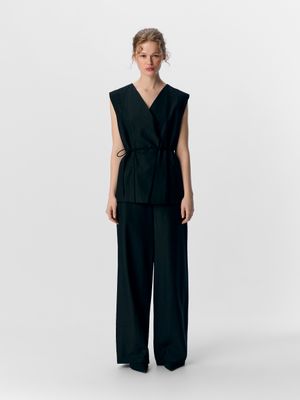 Object OBJYUI HW WIDE PANTS 137 Black 23046027