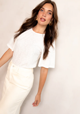 Freebird top Off-White Tressa