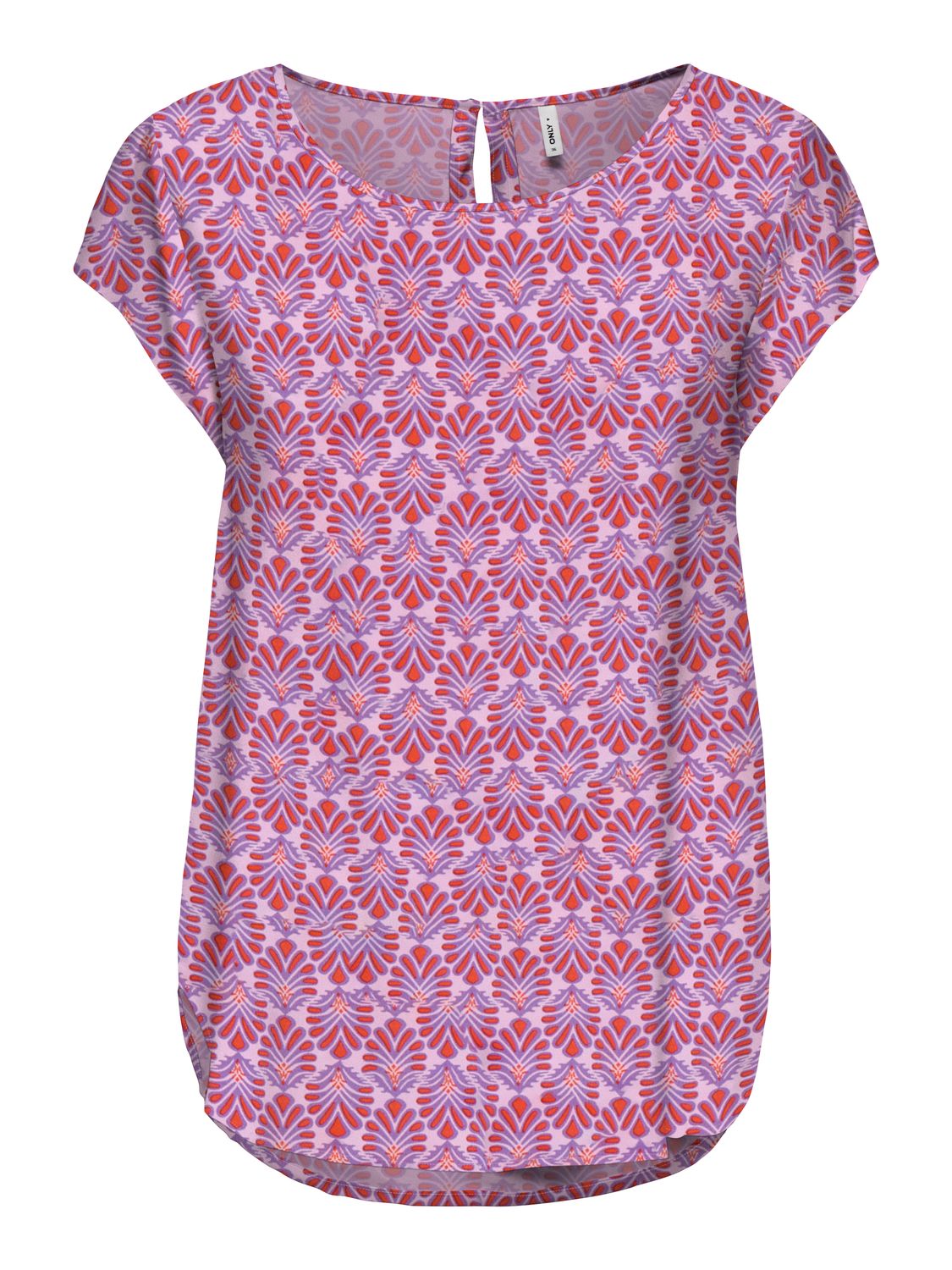 Only ONLNOVA LIFE VIS S/S TOP Dewberry/615 Cayo 15222174