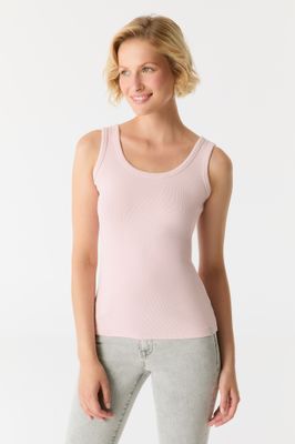 Cup Of Joe Denim regular tanktop Light Pink Olivia