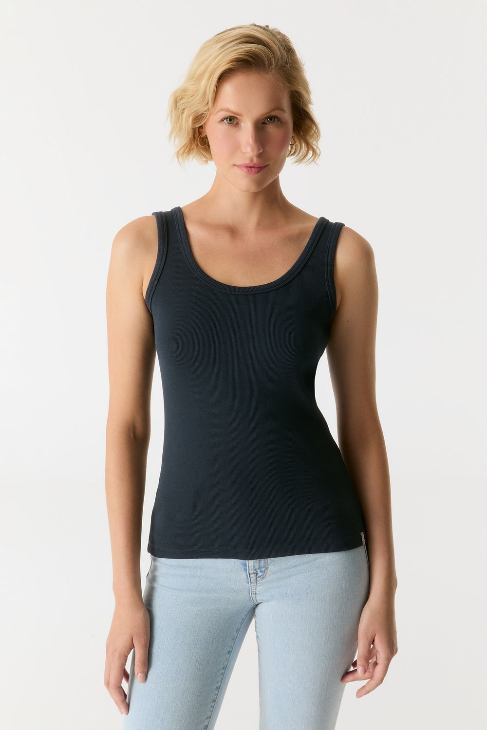 Cup Of Joe Denim regular tanktop Navy Olivia