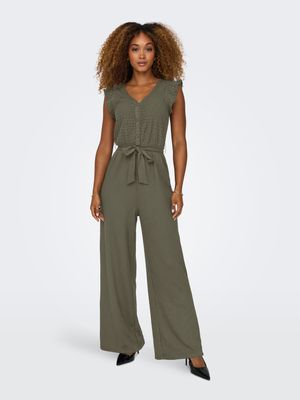 Only ONLELISA S/L V-NECK JUMPSUIT JRS Kalamata 15320004