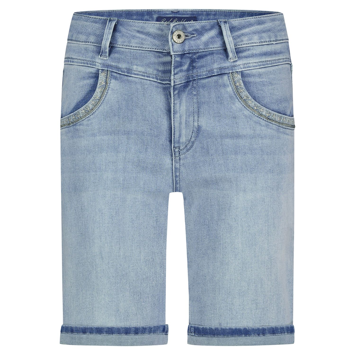 Red Button Sienna short & embroidery bleach bleach SRB4573