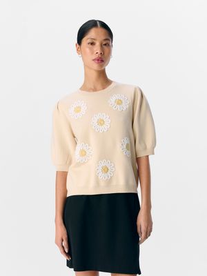 Object OBJREYNARD VERI 2/4 KNIT PULLOVER E: 183539001 23047679