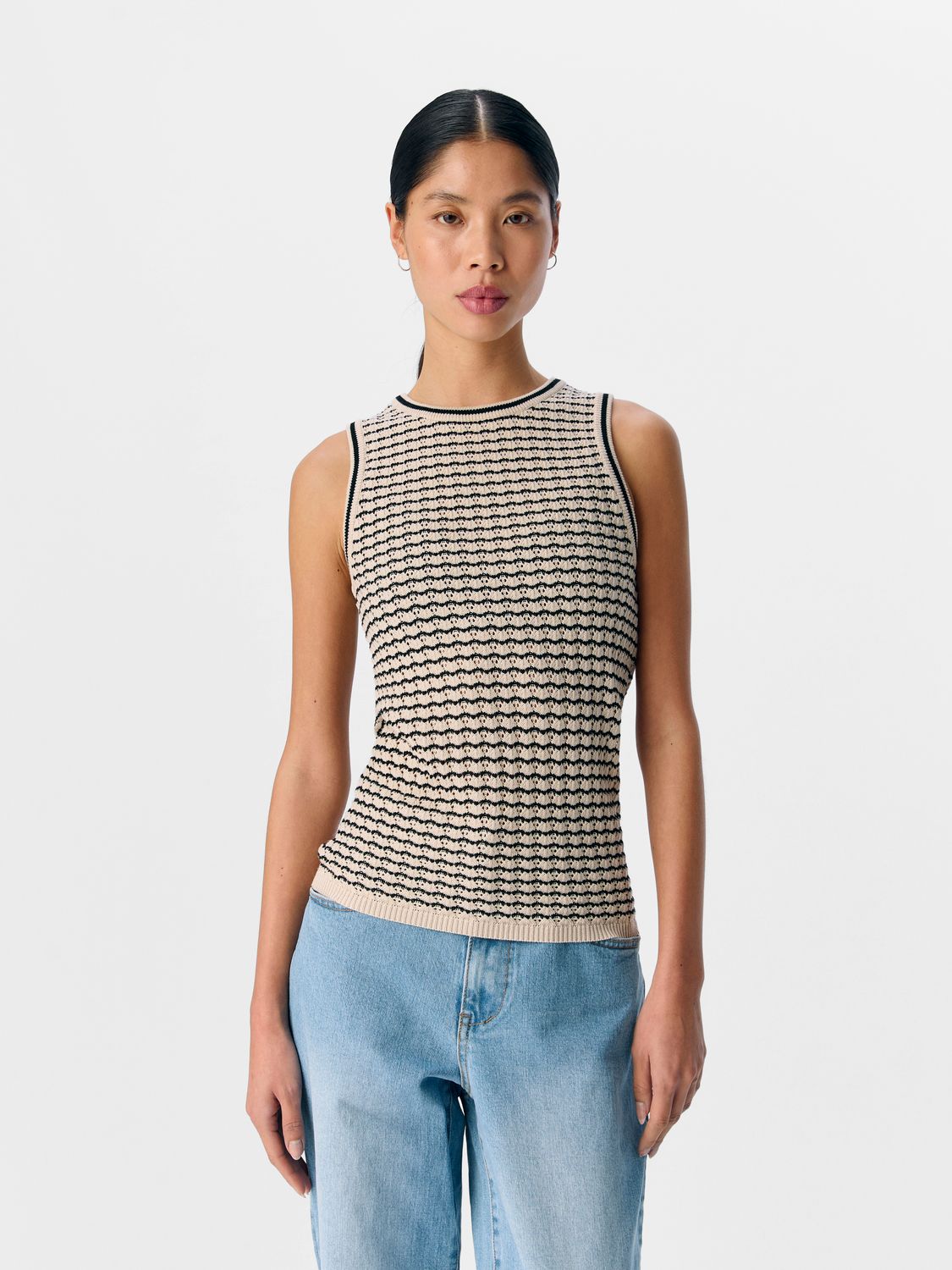 Object OBJESTER RE PATTERN TANK TOP DIV 183539001 23046822
