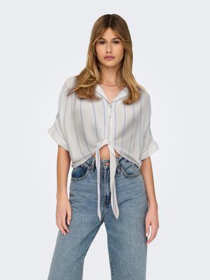 Only ONLPAULA LIFE S/S TIE SHIRT WVN NOO: 177922005 15281497