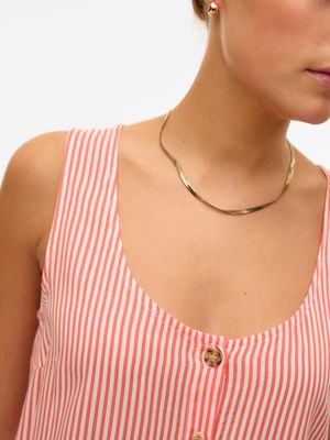 Vero Moda VMBUMPY SL SHIRT WVN GA NOOS Dubarry/Snow White 10325830