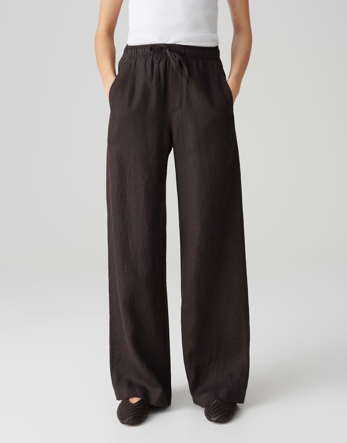 Opus Mileni linen midnight brown 10422310671100