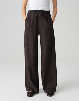 Opus Mileni linen midnight brown 10422310671100