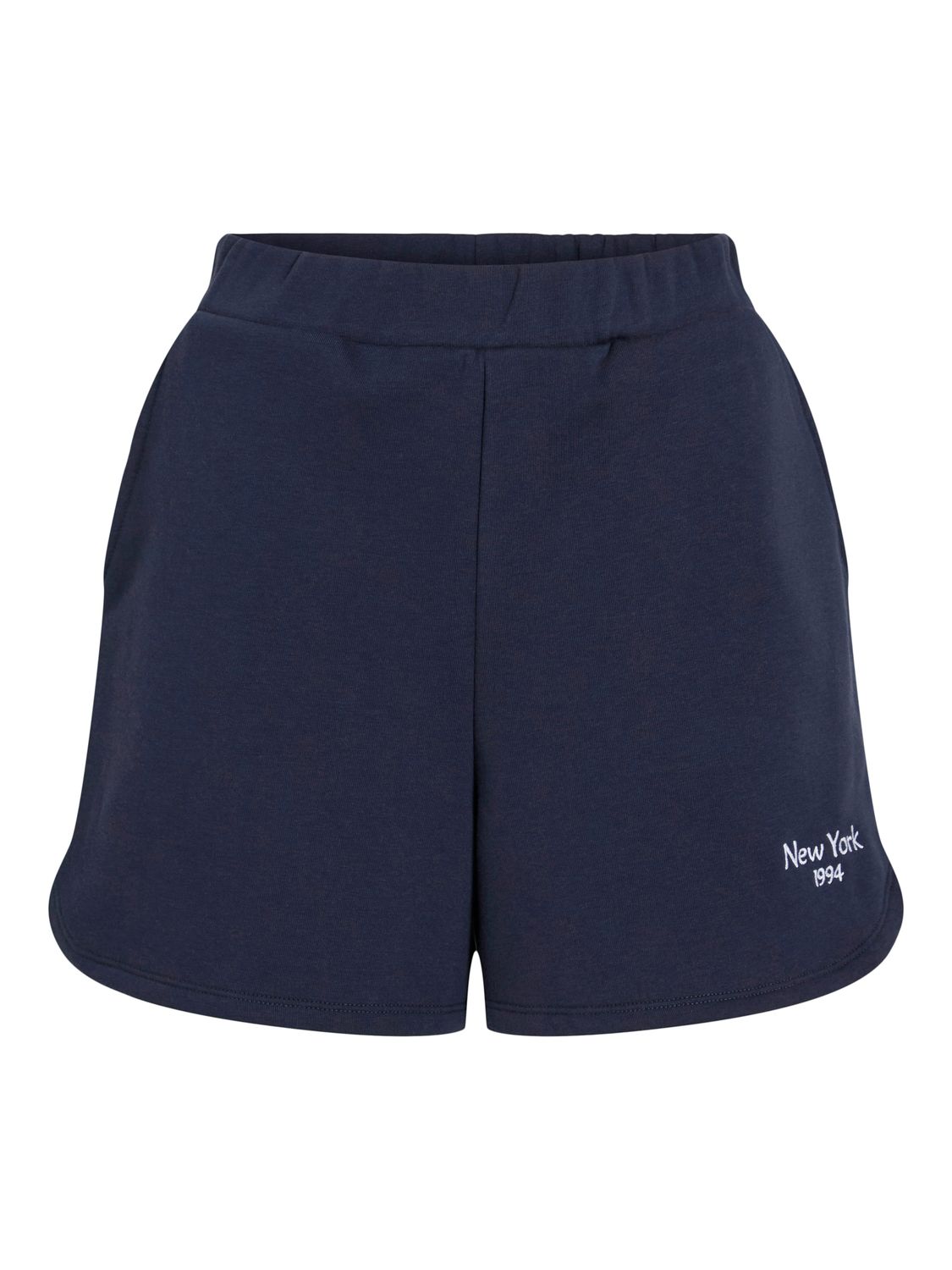 Vila VIHOLLIE HW SWEAT SHORTS Racing Red/Embroider 14112090