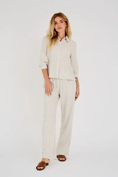 Aview Pants Sand/Black Martha pants