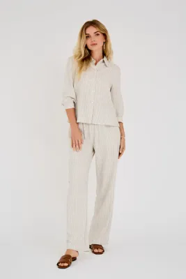 Aview Pants Sand/Black Martha pants