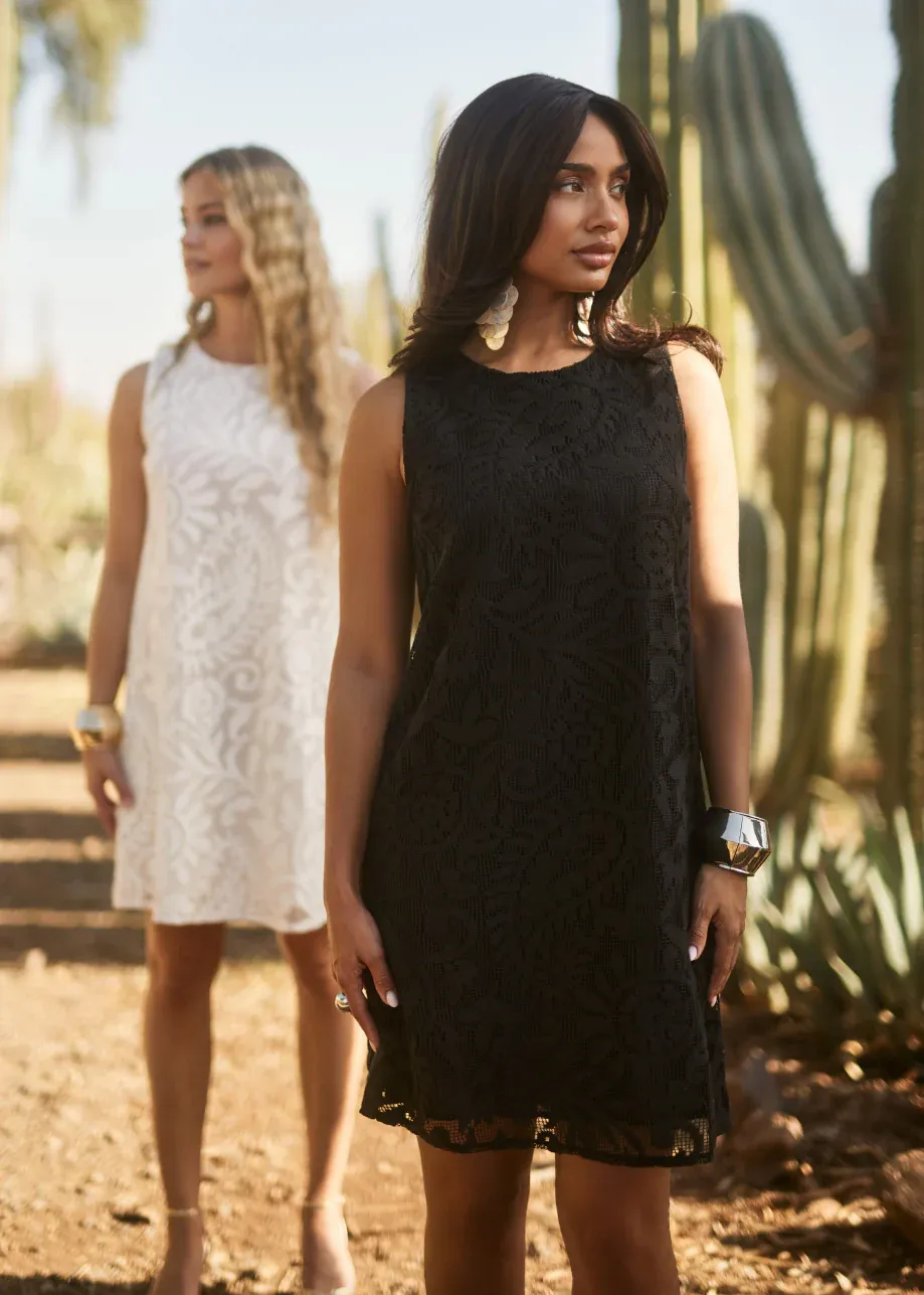 Freebird Dress Jer-Crochet-25-2 Black Dayra