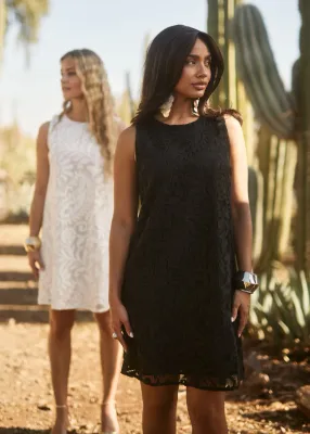 Freebird Dress Jer-Crochet-25-2 Black Dayra