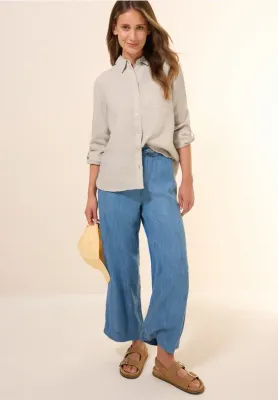 Cecil LINEN_ Solid Shirt Blouse pumice beige B345377