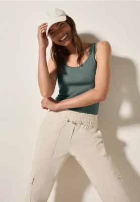Cecil Style NOS Linda dark balmy khaki B322820
