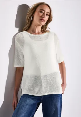 Street One SOL_LTD_QR_u-boat sweater off white A303164